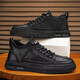 The same men's shoes 2025 new business casual leather shoes for men's lightweight low-top shoes fashionable and versatile YC9901 black 39