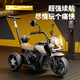 Bebel Children's Electric Bike Motorrad 1-3-6 Jahre alte Jungen Babyspielzeugauto können mit Fernbedienungs-Batteriewagen sitzen. High-End Gray [Single Drive + Large Battery + Early Education Music]