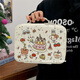 2025 Sac de maquillage avec miroir grande capacité Boîte de maquillage mignon petite valise pour femmes voyage portable cosmétique image principale