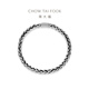 Chow Tai Fook Fashion Trend Simple PT950 Platinum Bracelet Gift for Men and Women Optional EOP8 20cm