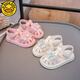 G.Duck Kids Little Yellow Duck Girls Sandalen Süße Bow Kulomi 2025 Sommer Neue Kinderschuhe Anti-Schlupf-Mode und vielseitig DM-9902 Pink 28 Größe 16,5 cm