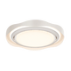 Daguanyuan (DGY) leafless fan light bedroom light simple modern invisible restaurant light smart silent fan integrated ceiling light O698 50cm matte white cat + offline voice 48W full spectrum [leafless fan]