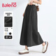 Benny Road Hosen Sommer Frauen neue losen lässigen Weitbeins Girls Trendy Temperaturhose Rock Trendy vielseitig 1,2 hellblau - Feste Farbe [Anti -Falten -Design] xl