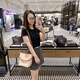 Entraîneur (entraîneur) Tongma Coach New City 17 Baquet Sac de seau Crossbody Sac Canadien Shopping Cadour 1. Vanilla White