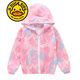 G.DuckKids Ropa para niños Ropa para niños de protección para niños para niñas Jackets de verano para niñas ropa de verano de moda ropa con capucha de piel mediana y niños grandes F9930 verde 130