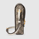 Gucci (Gucci) [618] Женская сумка GG Marmont Mini Leather Bag Bead Bag Bult Buck Baccarat 1955 Сумка для мобильного телефона Белый 625615 92TCG 9761