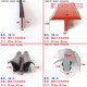 XMSJT type silicone strip slot type caulking strip T-shaped water strip high temperature resistant dense strip T-shaped water dust cover plate 6169 solidified glue 10 pieces starting