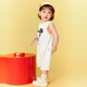 Balabala Baby Onesie Boy and Girl Halo Grastling Clothing 2025 Summer dos piezas 208225120208