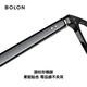 BOLON Tyrannosaurus Glasses 25 Years New Myopia Glasses Frame Wang Hedi Optical Glasses The same optical mirror can be matched with male and female BJ5195 B10 Yaoye Black Single Frame