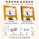 CLCEY scribbled puppy cartoon cute bibie digital oil painting DIY hand-painted acrylic fill coloring hand-customized XH12625 20*20cm a little small full set of inner frame material bag