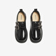 Mejor 2025 Autumn Mall New British College Style Oxford Shoes Shoes de cuero Molas Singles Singles Zapatos D3271CM5 Negro 36
