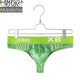 Ropa interior modal para la tanga de moda y sexy para los hombres para hombres jóvenes transpirables y cómodos cortos transfronterizos verdes + negro + rojo (recomendado 90-110jin [Jin equivale a 0.5 kg])