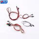 Zejie power on button chassis desktop computer host switch cable restart cable POWER key RESET connection jumper 7.4cm baffle cable 65cm USB2.0+3.5 audio no Specifications