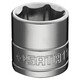 Sata Sata Imperial Zhongfei Hülle 10mm Standard 38 hexagonaler Pflumeria-Hülsenkopf Single 6-Corner-Gehäuse-Kopfwerkzeug 12108/ 11/16