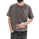 Qiao yilun kurzärmeliges T-Shirt Herren Sommer Top Simple und vielseitiger Trend 2025 Neue trendige Marke Slim und Handsome Männer halbärmelig T 1101-1-9226-White M