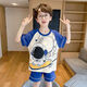 Disney Baby Children's Pyjamas Men's Summer Pure Cotton Coton court à manches courte à manches minces Mid-Large Childre
