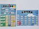 Semana del clima infantil Cognición emocional Calendario tranquilo Calendario chino e inglés Pasta de juguete Patinas de ayuda de enseñanza A4 Tamaño pequeño Calendario Terminado Cubierta de plástico
