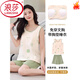 浪莎（LangSha）2025年新款睡衣女夏季纯棉背心短裤女士家居服少女带胸垫一体套装 FY9853# M