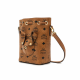 MCM Zoo -Serie Visetos Rabbit Drawess Nappa Leder Eimer Body Crossbody Umhängetasche Basic Pack (Bag + Staubbeutel)