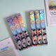 UHFQ Mermaid Falls New Blind Box Pen Creative Cartoon Cute Ins High-Precision Press Neutral Pen Quick Dry Black Water X-6174 Time Agent Blind Box Pen Random 6 0.5mm 0.5mm x Single