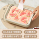 Zhechu Deutsche Eisbratenmaschine Hausgemachtes Obst -Plug -In -Eis gebratene Joghurtmaschine kleiner Haushaltskinder -Mini -Eis 2297 [Elfenbeinweiß - Erhöht] 304 Model aus Edelstahl aus Food Grade.