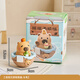 
Yunya cute pet tumbler desktop ornaments office work station cute small decoration souvenir birthday gift girl friend Capybara tumbler 4 pieces set [4 blind boxes]