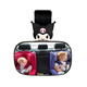 Litian baby observation mirror in car cute cartoon Kulomi car seat rearview mirror reverse blind spot ultra-clear auxiliary mirror black party black library baby observation mirror