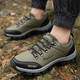 
Nanbowan Wu Gunner men's shoes, leather waterproof and non-slip casual shoes, autumn and winter soft sole outdoor hiking shoes, men's travel shoes, Gentleman gray-14088 38 _Sports shoes standard size