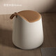 Shantou Lincun Dressing Stool Dressing Stool Chair ins Bedroom Light Luxury Minimalist Dressing Table Stool Home Net Off-white + Orange Thickened Leather Seat Surface + 360 Quiet