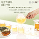 Jingshuo Qingqianliu Corn écharpe de thé Mauberge Double Melon Thé inférieur dans le sang Blood Lipide Thé Blood Abaissement Thé Addition Hyper Générage Hyperper Thé Box Ajustement de la pression artérielle Thé Addition de la pression artérielle Ajustement Bitter Melon, Wolfberry, Chrysanthemum, Percence, graines de cash aubépine, racine kudzu