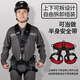 Kanle five-point safety belt outdoor high-altitude air conditioning installation full-body safety belt anti-fall buffer bag safety belt + 1.8 meter double hook + buffer bag