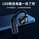 Bluetooth headset for car driving wireless ear-hanging type super long battery life super sound quality headset suitable for all mobile phones digital power display + super long standby Supreme BT19