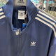 阿迪达斯 （adidas）七夕礼物三叶草男女同款学院风外套速干运动夹克JL8398 JL8398 S
