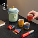 Xiyuanji Forbidden City Cultural and Creative Tea Set High-end Souvenirs for Dad, Colleagues, Men, Friends, Birthdays, Retirement and Housewarming Gifts