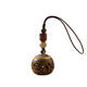 
Green Sandalwood exquisite hollow mobile phone chain sachet balls hidden fragrance pendant wearing ancient style aromatherapy keychain Green Sandalwood Flower Vine sachet pendant