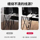 
[JD Express] Data cable storage artifact Velcro tie cable management home computer harness charging cable fixing strap self-adhesive gray 5 meters-1.2cm wide