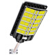 Zhenniu Solar Street Light ländliche Straßenbeleuchtung 10000W wasserdicht im Außenhof Leichtes Mensch menschlicher Körper erfasst super helles Straßenlicht 1200W zwölf Seiten glühen [ungefähr 680 Quadratmeter]