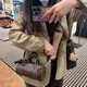 蔻驰（COACH）女士新款LACEY单肩斜挎笔筒包直邮官方正品 CO991 SV/HA白色 美现
