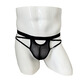 Sexy men's thong sexy transparent hip-free underwear gay male adult sexy temptation black 100170Jin Jin equals 0.5kg inner wear