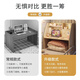Zuodu dormitory bed table college student dormitory bunk table bed desk lazy table simple bedside table highly recommended cabinet door style maple cherry wood color 80cm
