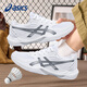 ASICS badminton shoes for men and women GEL-ROCKET 12 official flagship 2025 new professional training shoes white 40