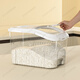 Mengyier rice bucket storage bucket rice storage box rice jar rice can flour bucket sealed insect-proof and moisture-proof storage box cat food dog food miscellaneous grains large transparent 1