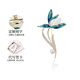 Kamalun (KAMALUN) Magnolia Pearl Brooch Women's Luxury High-end Brand Fashion Suit Sweater Pin Accessory Valentine's Day Gift Magnolia Brooch Three-piece Set