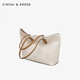 CinvaiKrose小c&k包包女式2025新款托特包单肩通勤女包 云顶奶咖Tote_bag【礼盒款】