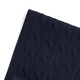 Polo Ralph Lauren Boys and Girls 25th Autumn Cable Knitted Scarf RL43466 410-Dark Blue L/XL