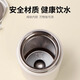 IKXO high-end pure titanium mini thermos gift gifts Valentine's Day gift box with high appearance and light portable water cup customization Meteorite black pure titanium small water cup 150ML gift box packaging