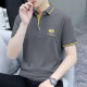 AEXMERE海瀾之家旗下男士POLO衫夏季短袖潮牌刺绣领子保罗t恤时尚百搭薄 白色S5012 M 95-115斤