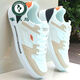 Woodpecker high-end brand men's shoes, spring and summer sports shoes, men's 2025 new versatile white shoes, men's casual 9905 white and black 39