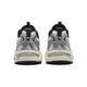 Camel (Camel) persigue los zapatos para hombres de la 2da generación Mase Mesh Highed Retro Sports Shoes K15B09L7002 Ivory/Silver 42