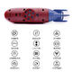 
Mini submarine toy boy wireless remote control charging nuclear submarine small toy boat military model children white upgraded splash water remote control